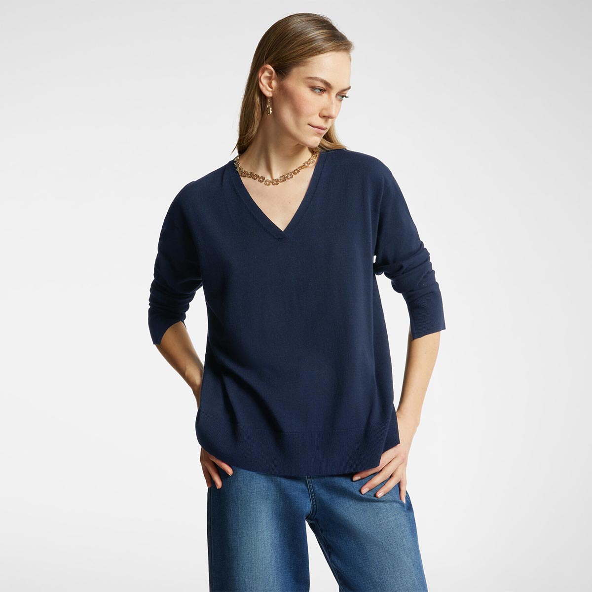 Maglia scollo a V