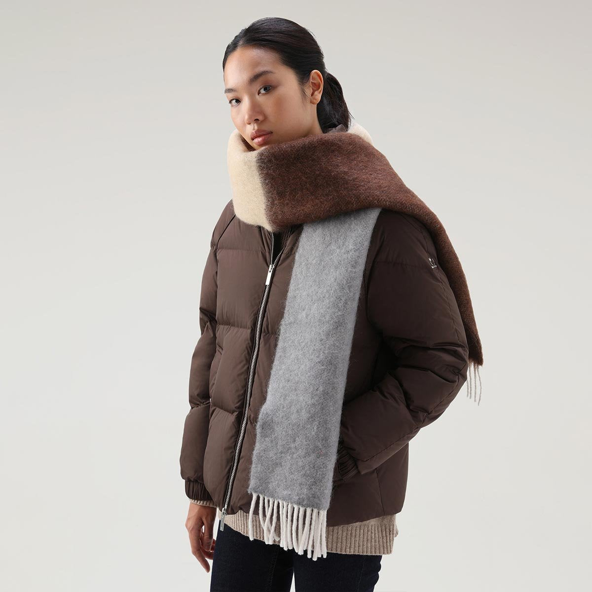 Sciarpa unisex misto lana