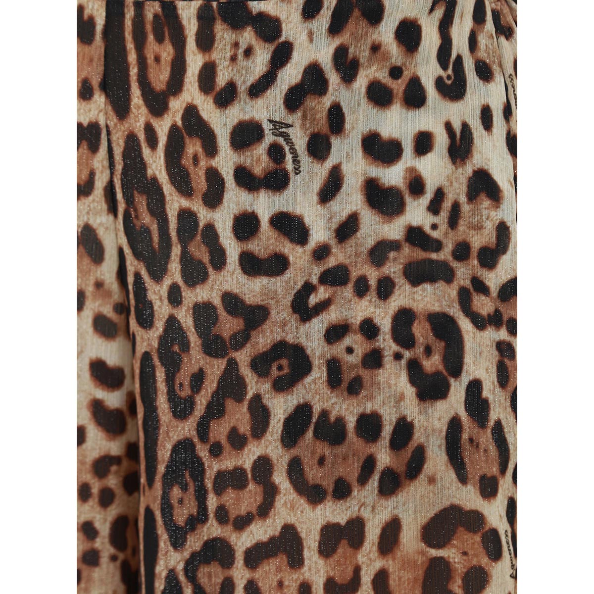 Pantalone maculato a palazzo