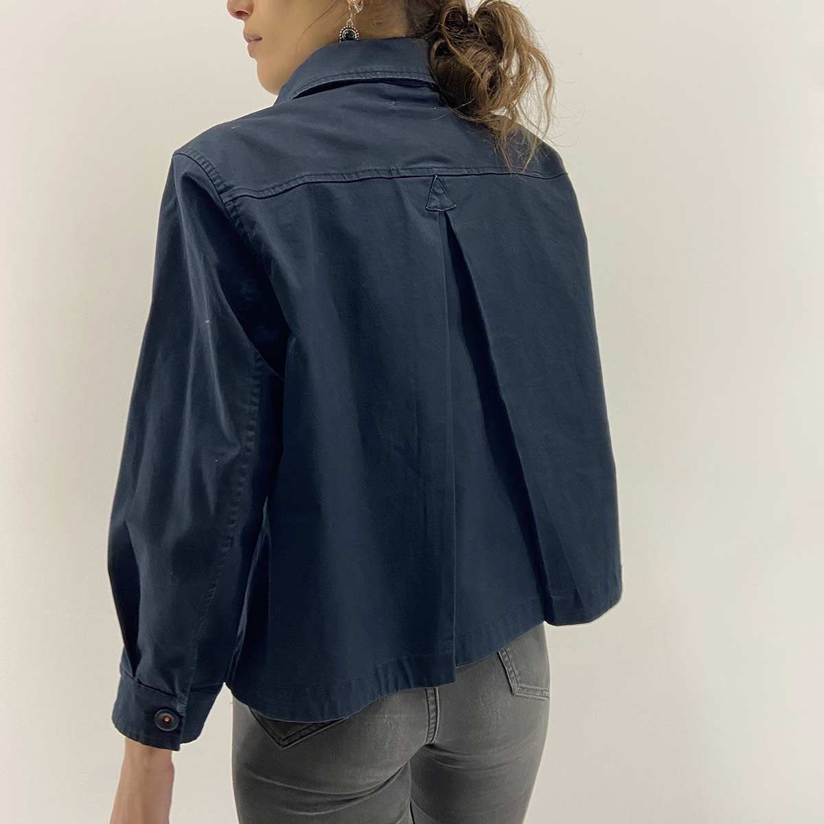Giacca over blu