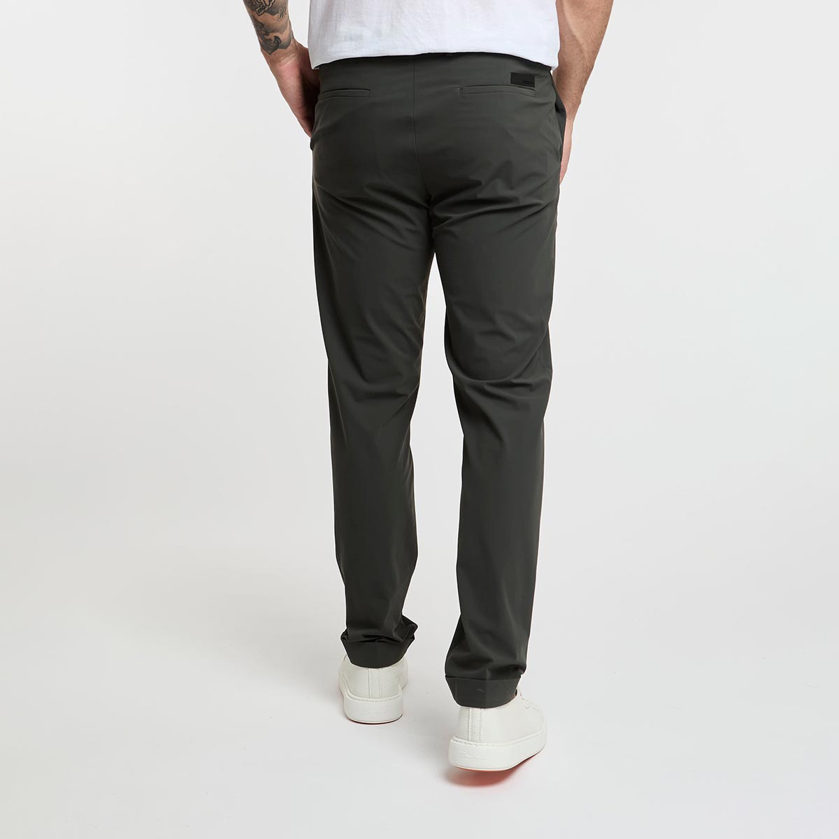 Pantalone chino verde
