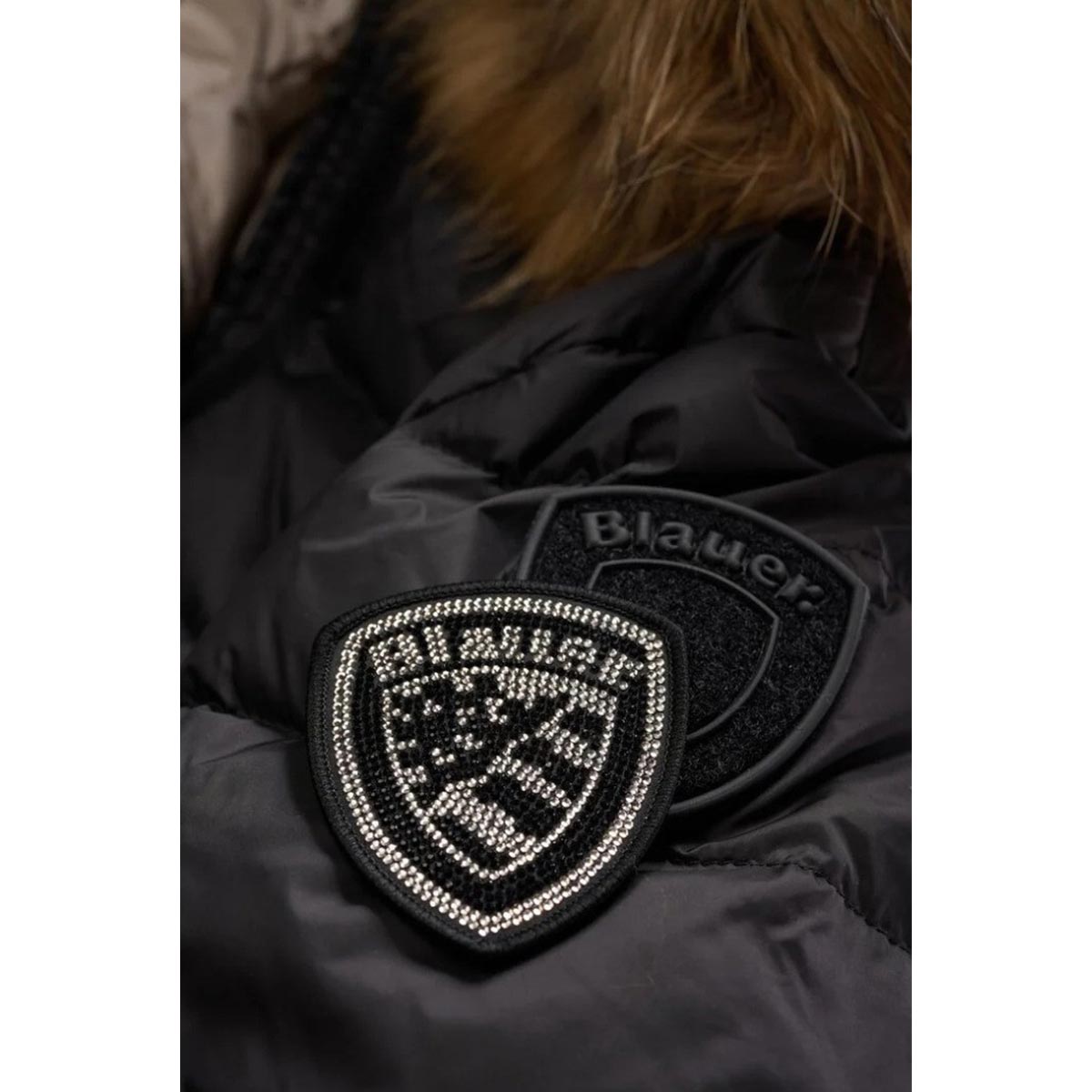 Piumino lungo - cappuccio con pelliccia rimovibile