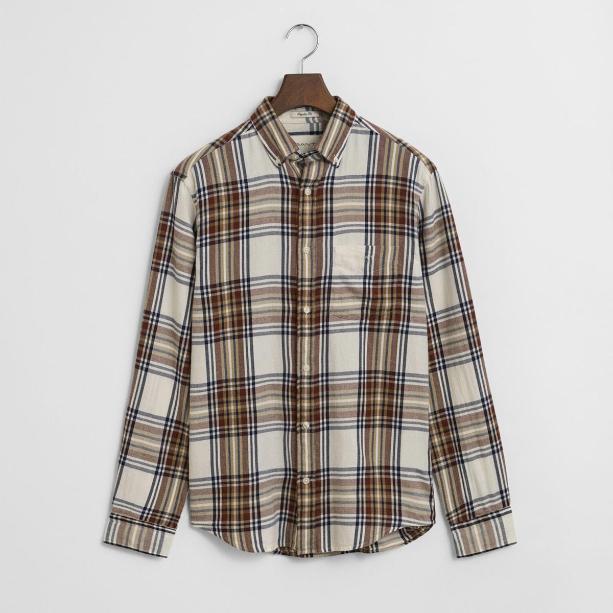 Camicia in flanella scozzese