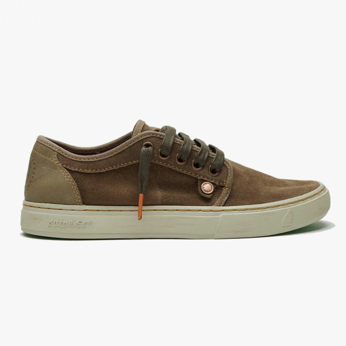 Sneaker in pelle scamosciata
