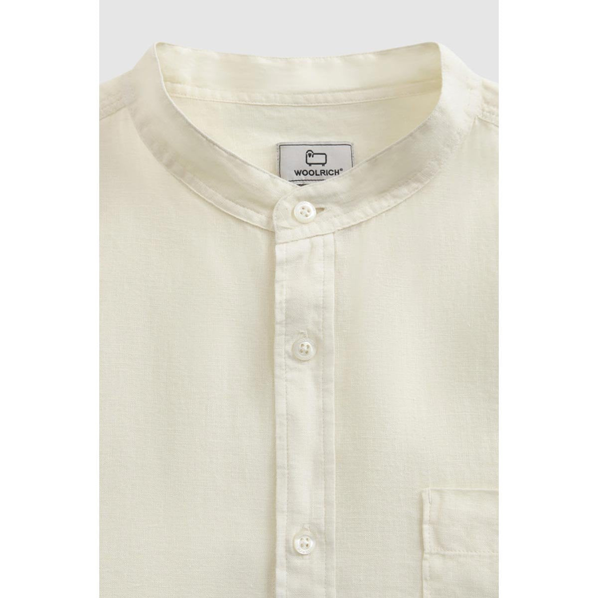 Camicia in lino alla coreana