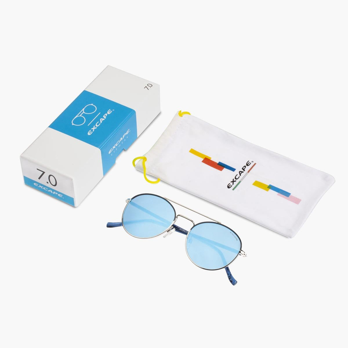Occhiali da sole azzurro