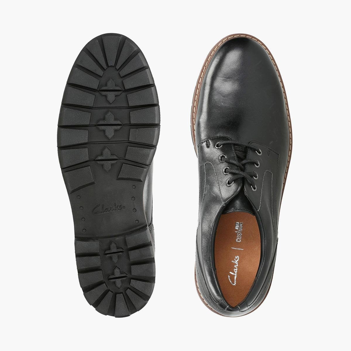 Scarpa stringata pelle