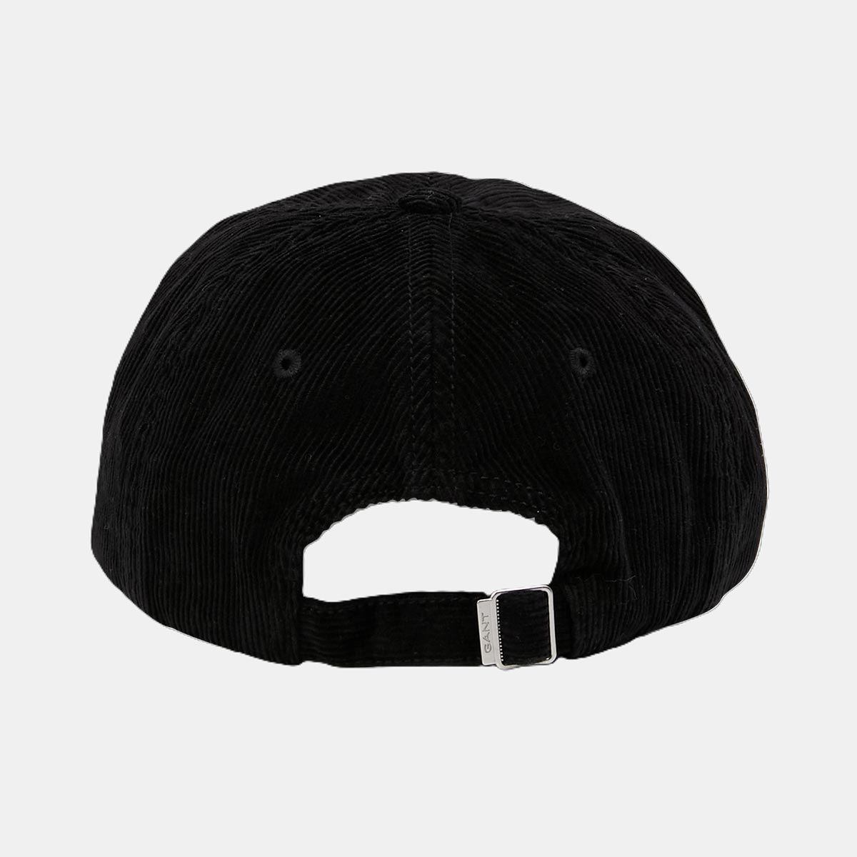 Cappellino con visiera in velluto a coste