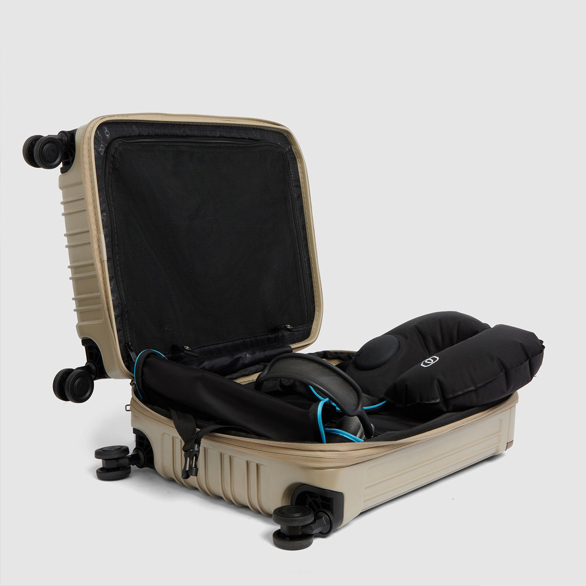 Valigia trolley da cabina con doppia apertura