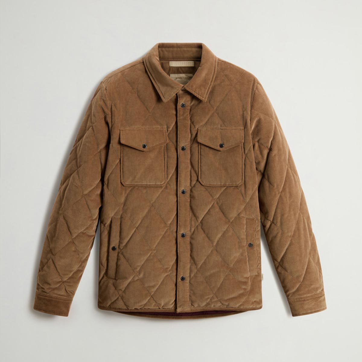 Giacca a camicia in velluto