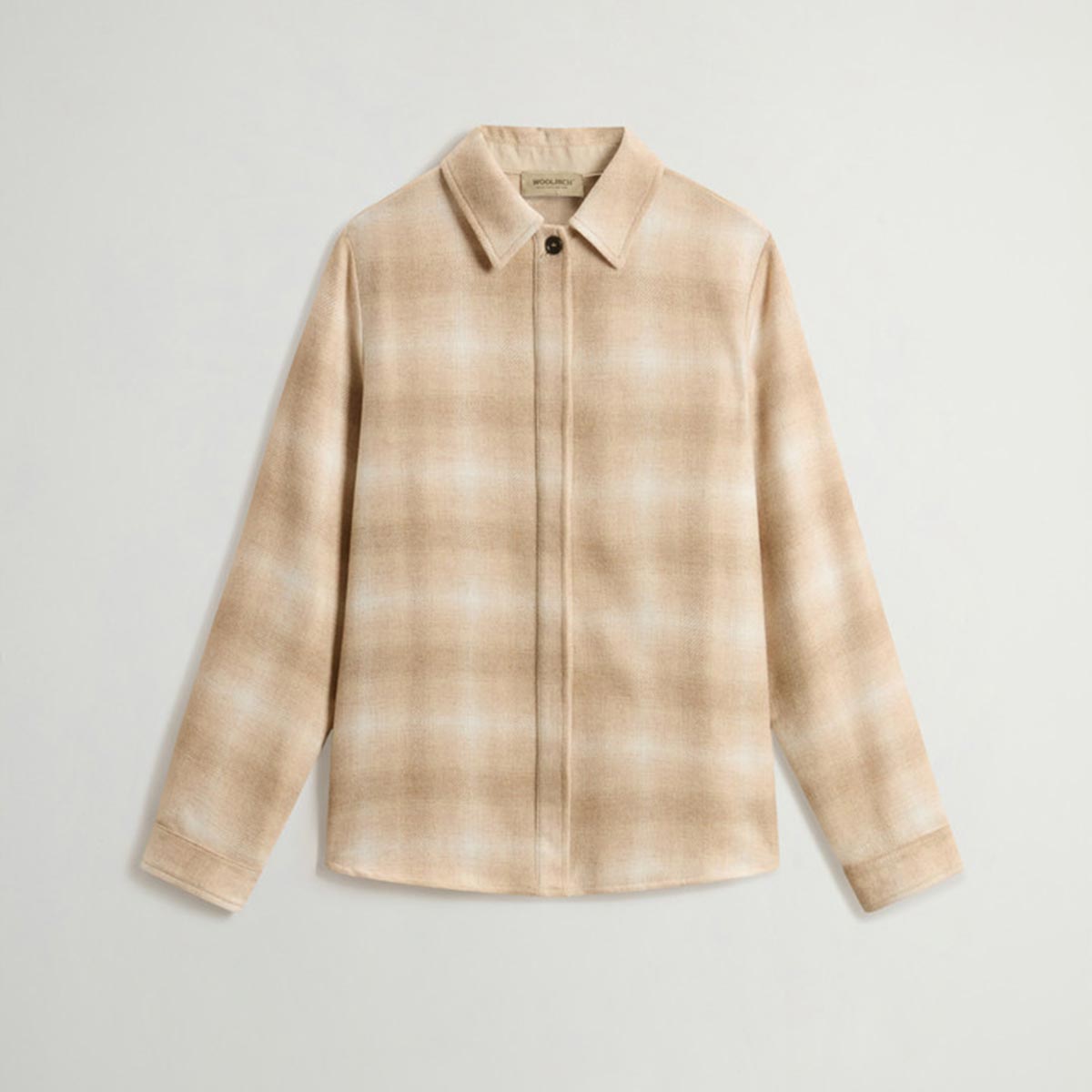 Camicia in misto lana