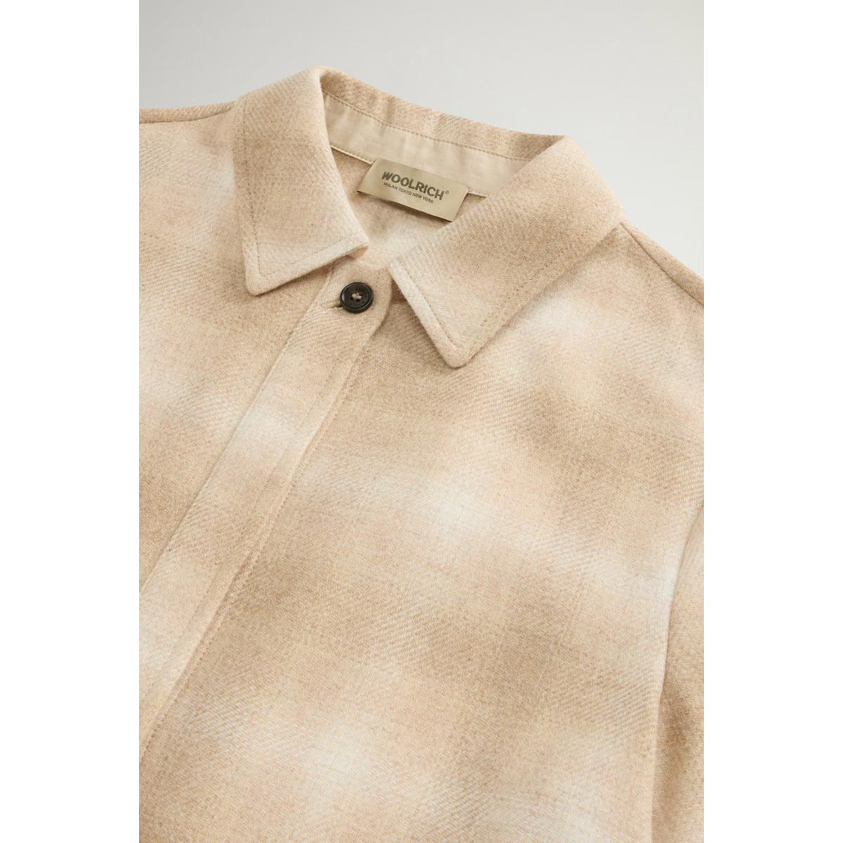 Camicia in misto lana
