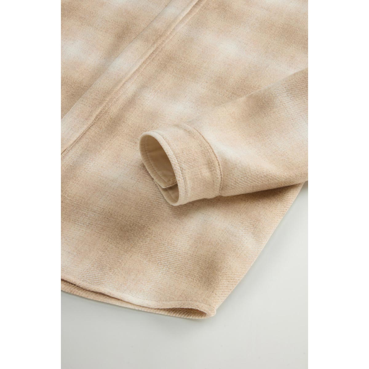Camicia in misto lana