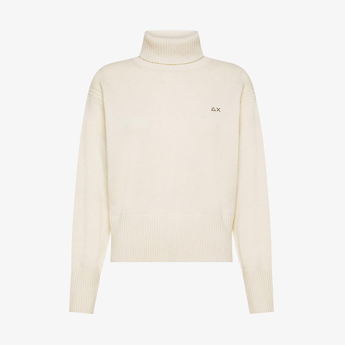 Maglia in lana a collo alto