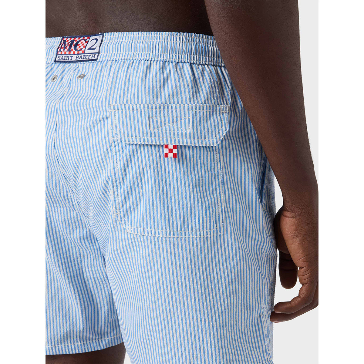 Boxer mare fantasia a righe