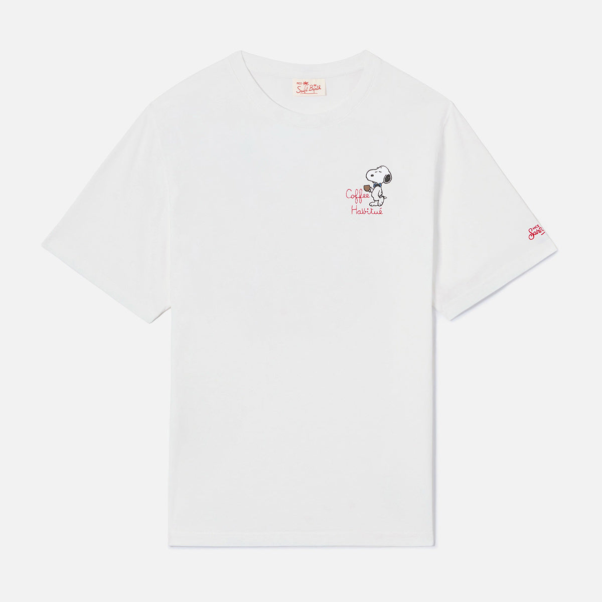 T-shirt Snoopy con ricamo