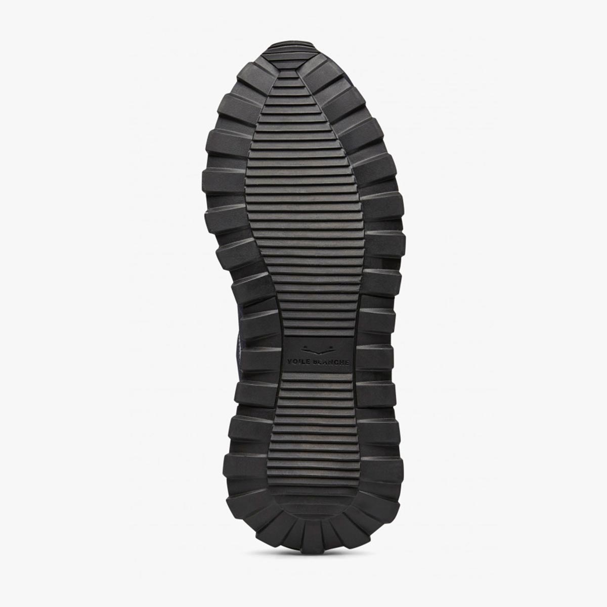Sneaker in pelle scamosciata e tessuto