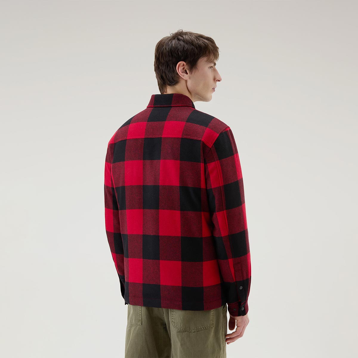 Giacca a camicia imbottita