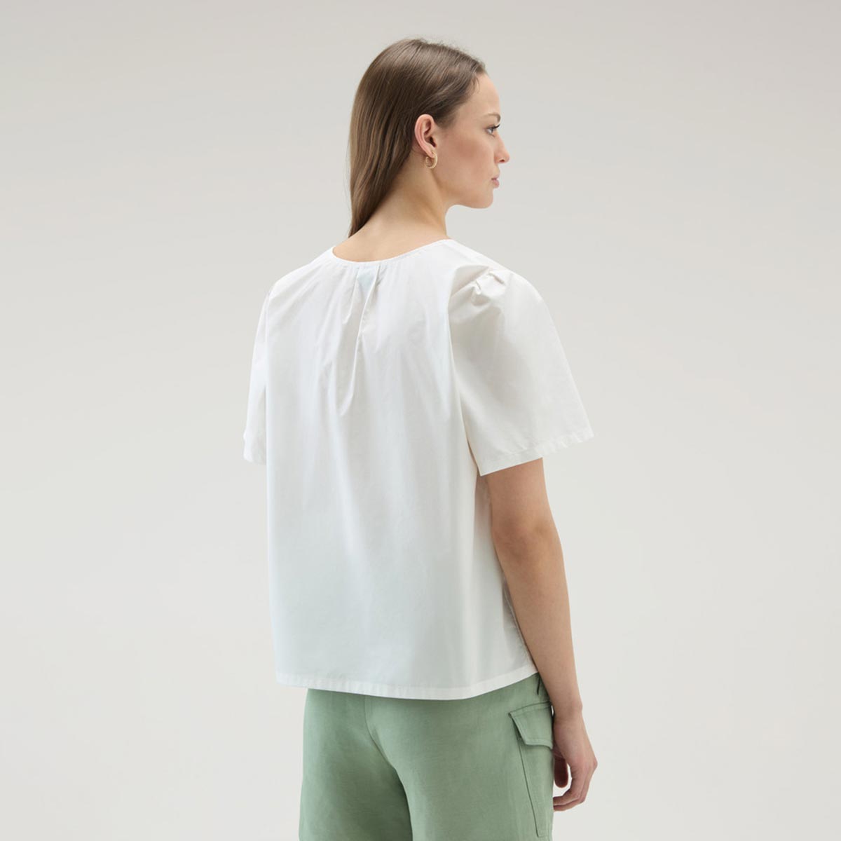 Camicia blusa in cotone