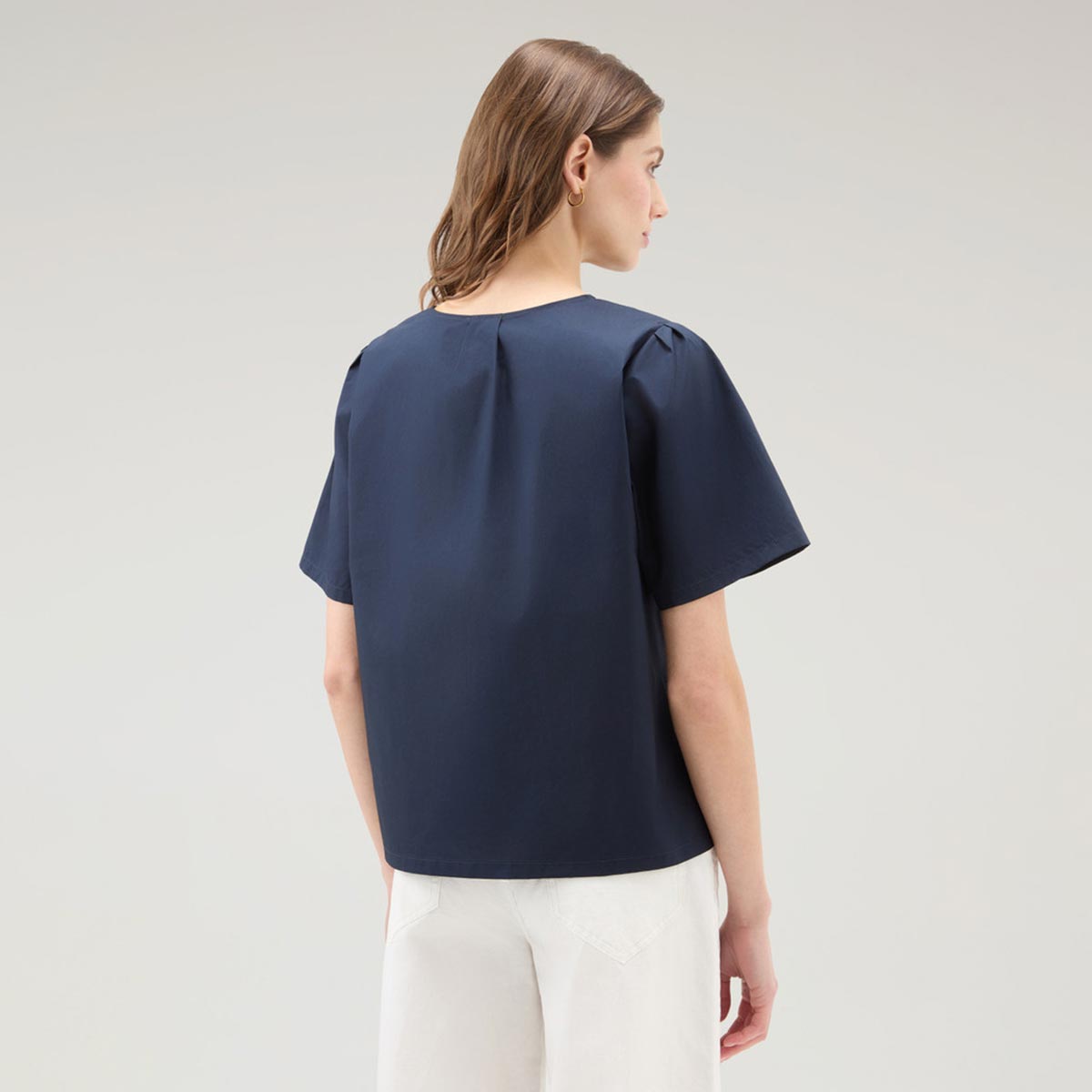 Camicia blusa in cotone