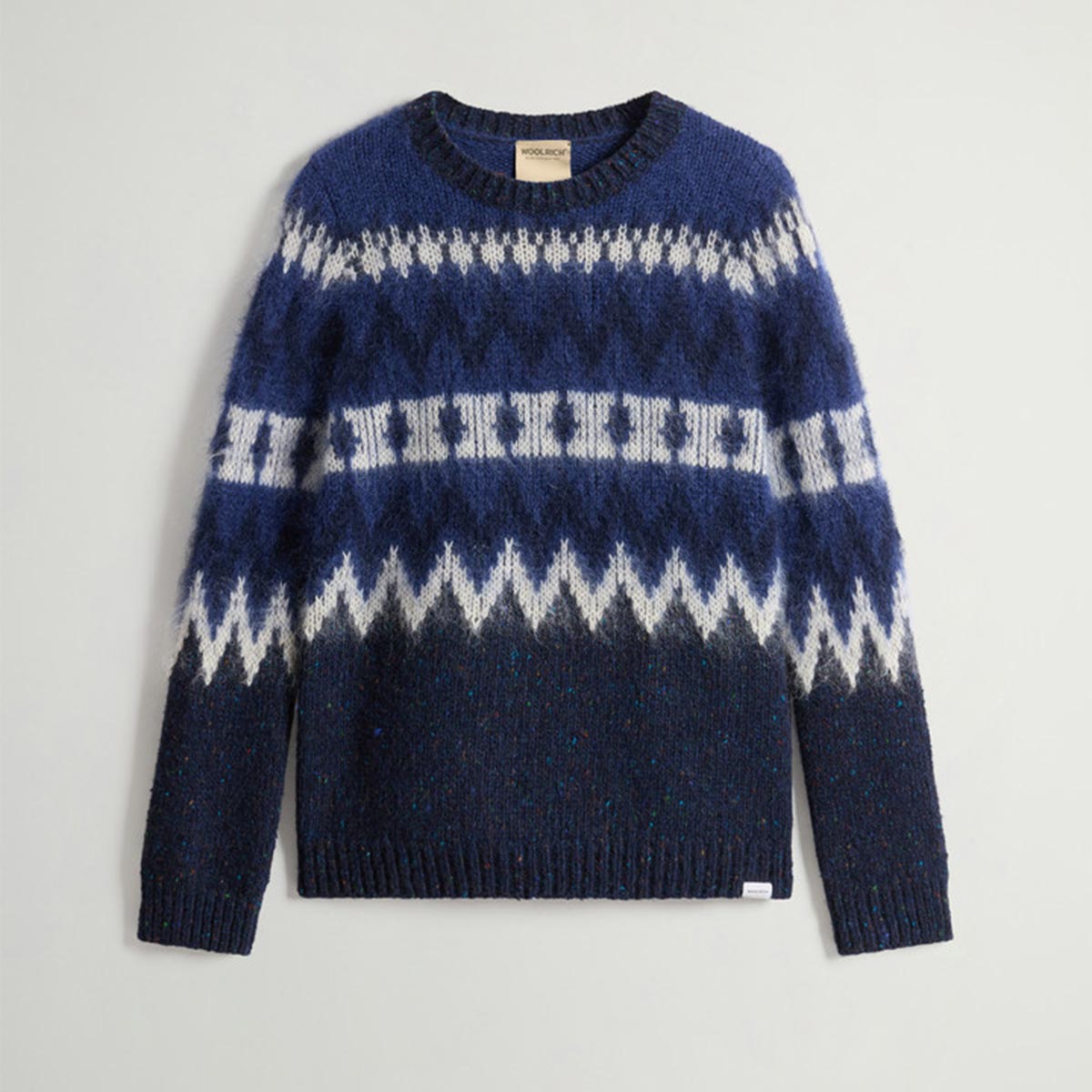 Maglione Fair Isle in misto lana