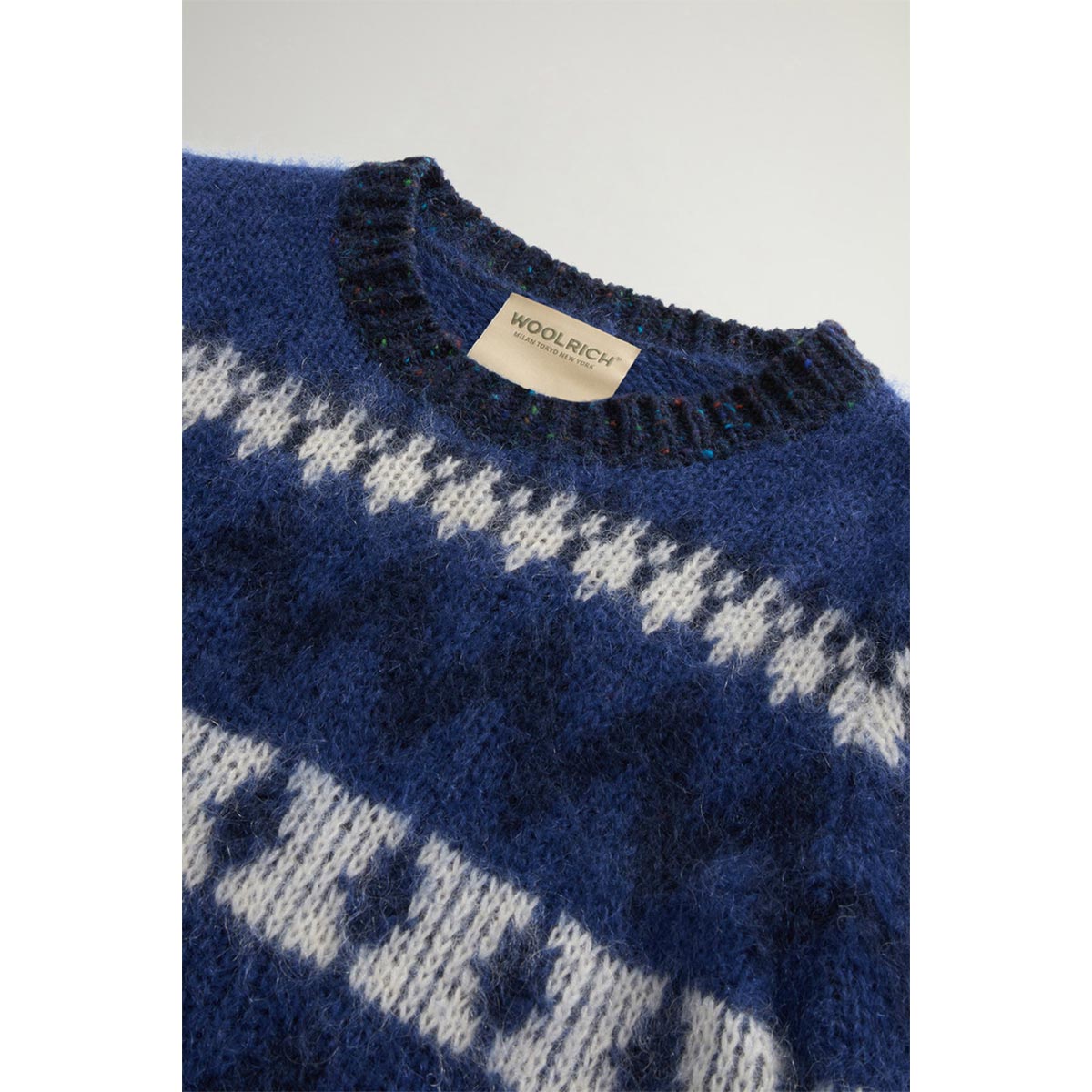 Maglione Fair Isle in misto lana