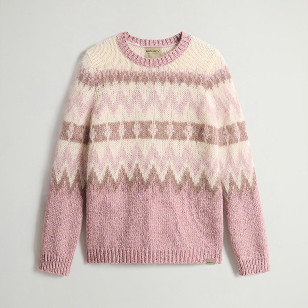 Maglione Fair Isle in misto lana