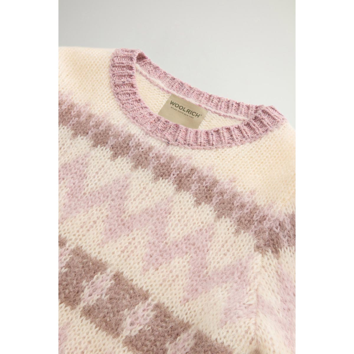 Maglione Fair Isle in misto lana