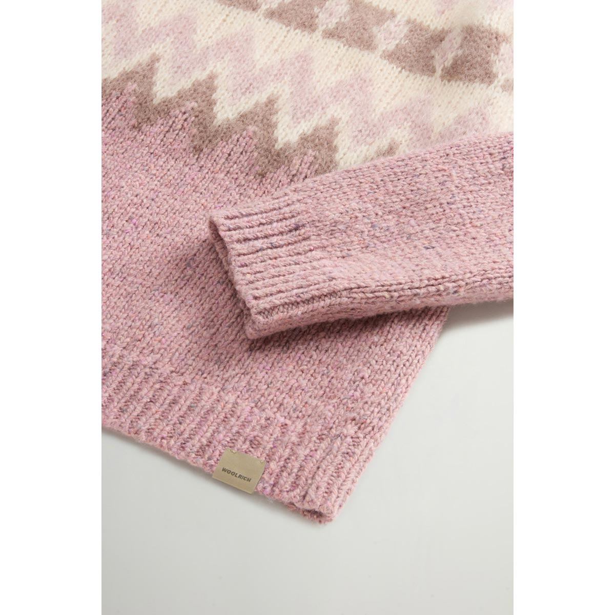 Maglione Fair Isle in misto lana