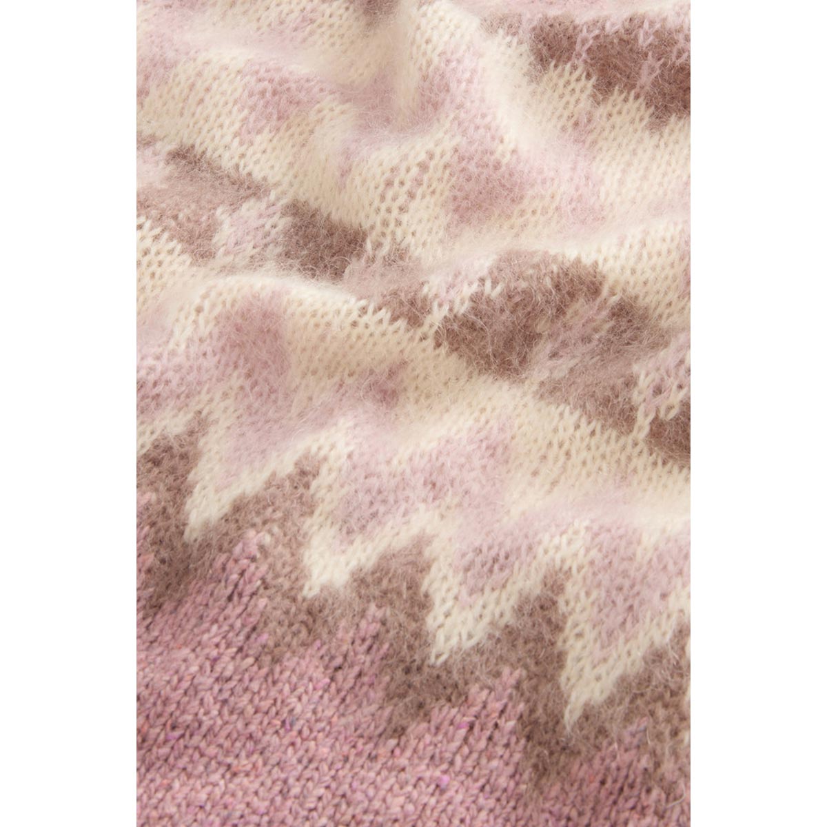 Maglione Fair Isle in misto lana