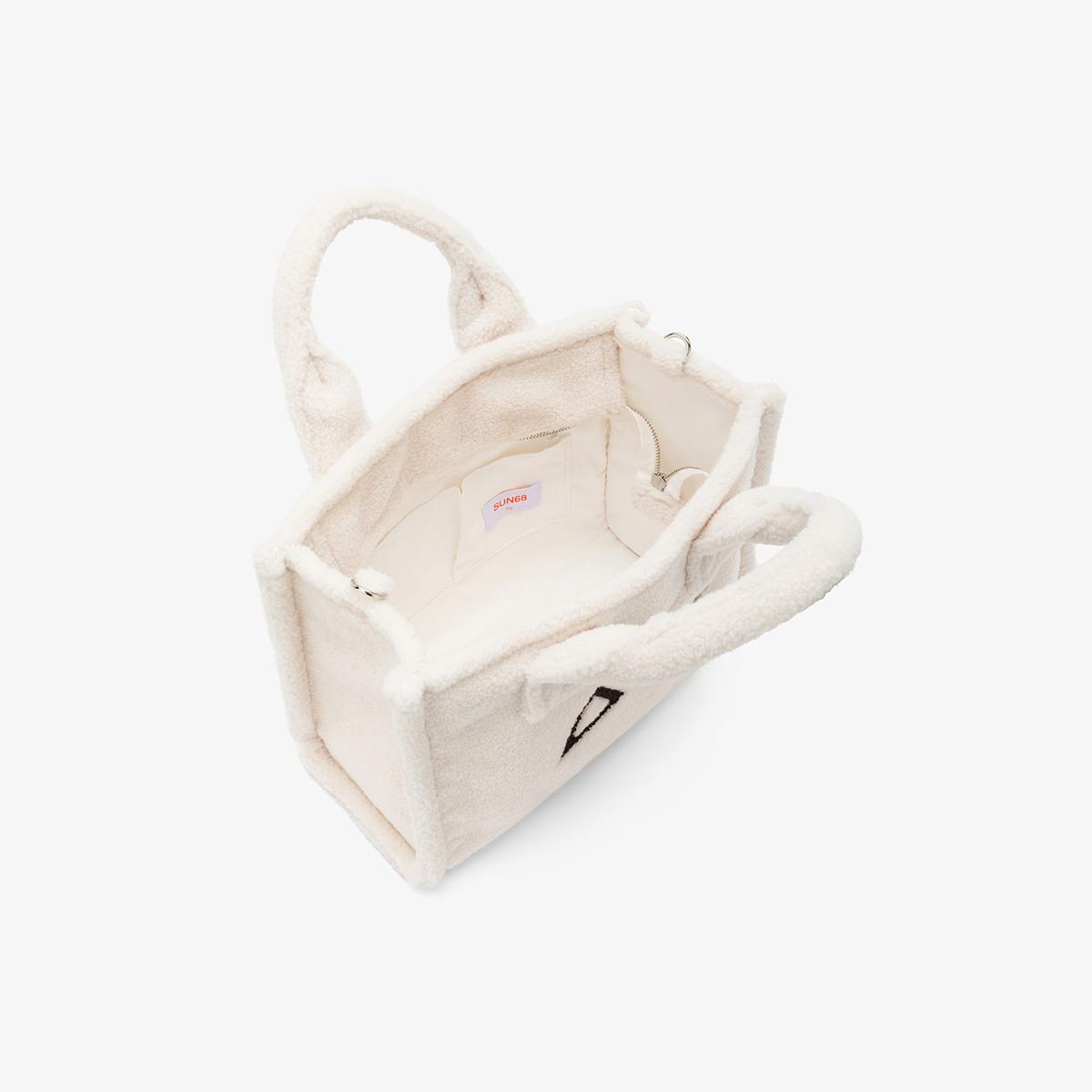 Borsa shopping bag teddy bianca