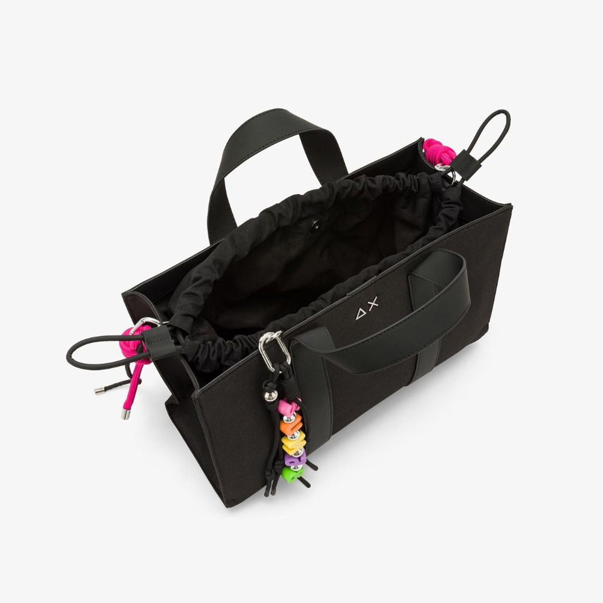 Borsa grande shopper con manico removibile