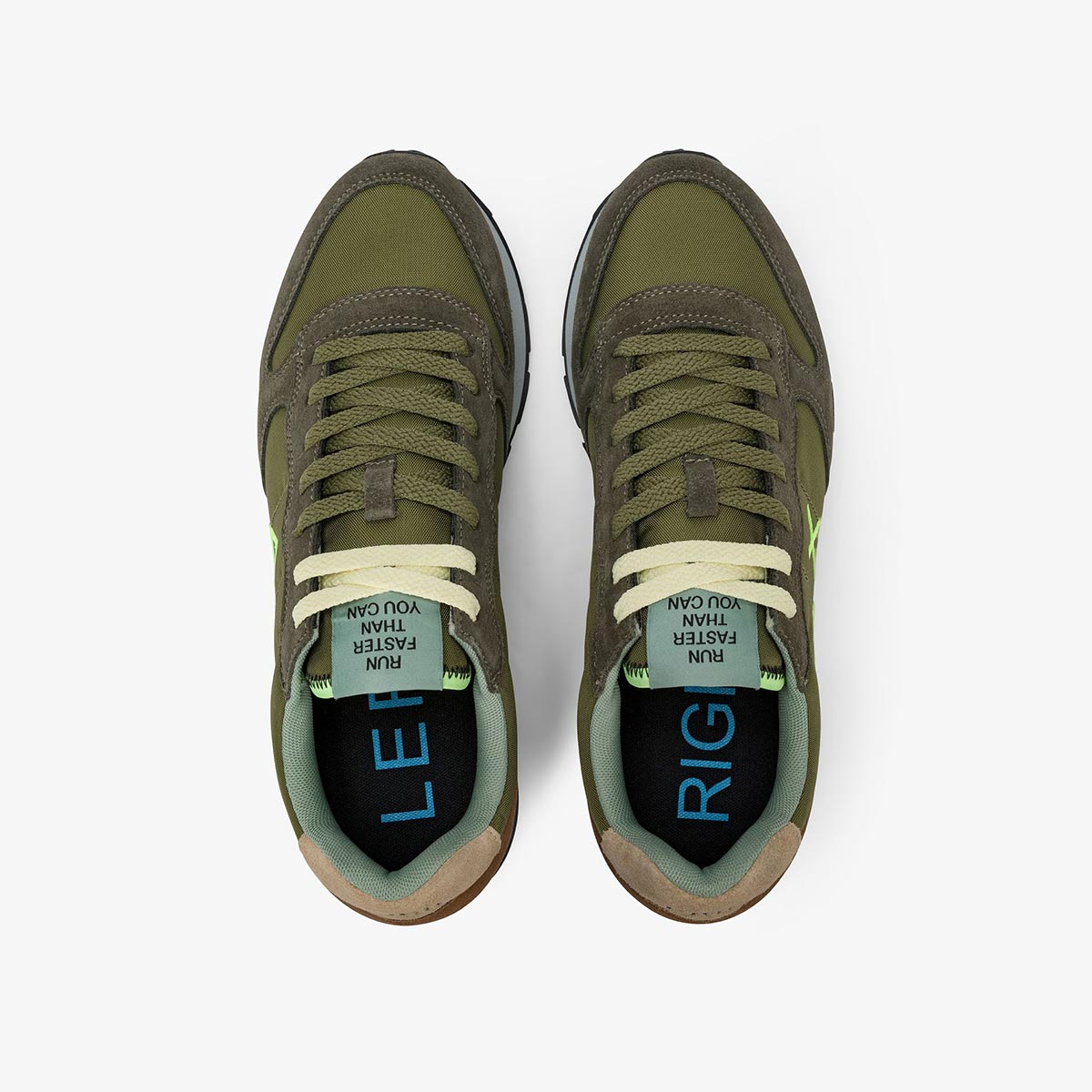 Sneaker verde fluo