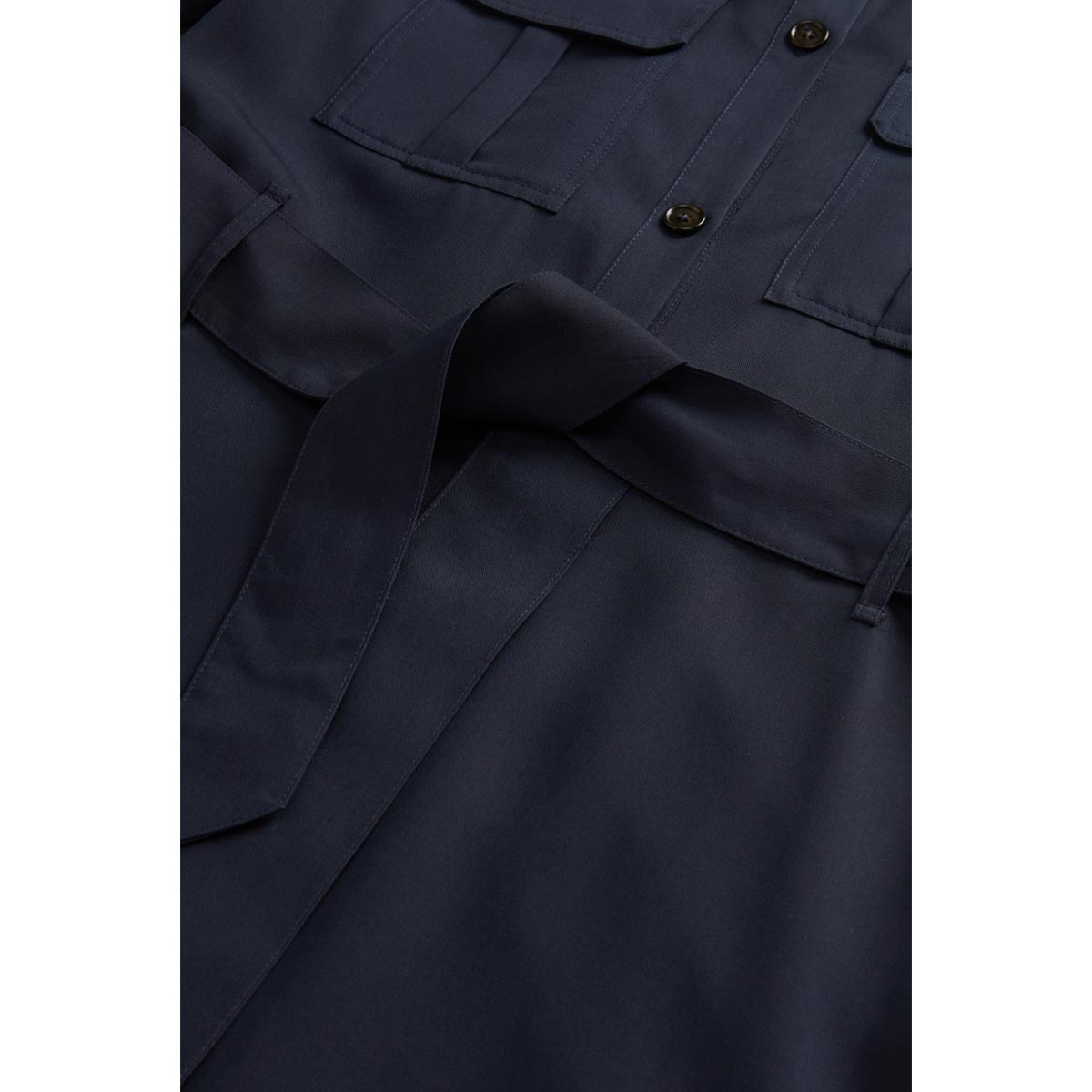 Vestito lungo taglio a camicia