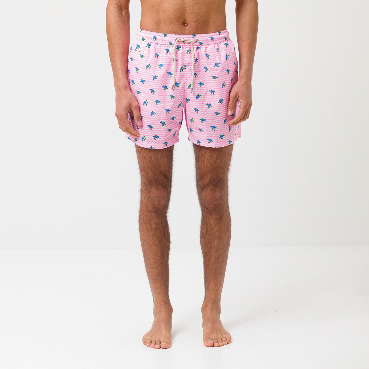 Boxer mare con stampa tartarughe marine