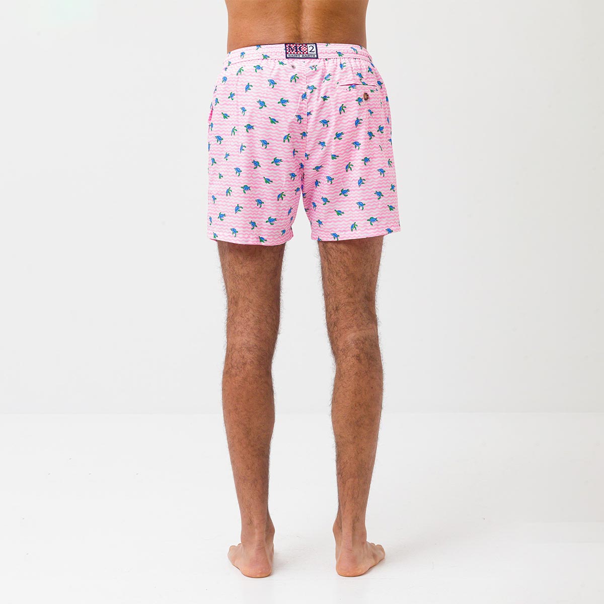 Boxer mare con stampa tartarughe marine