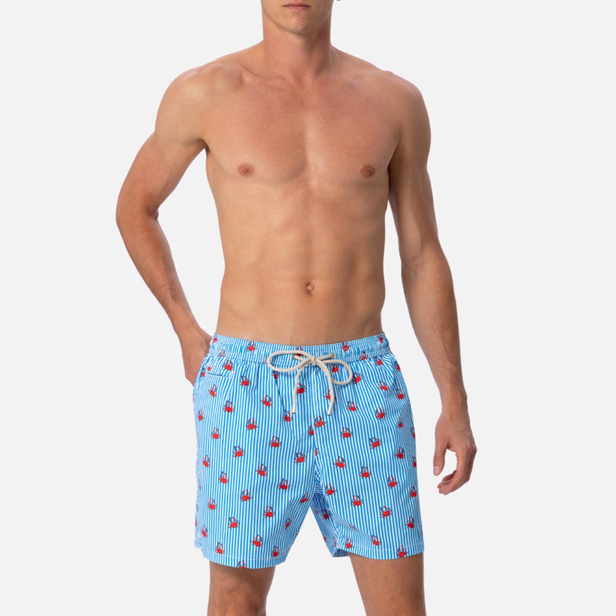 Boxer mare con micro stampa granchio