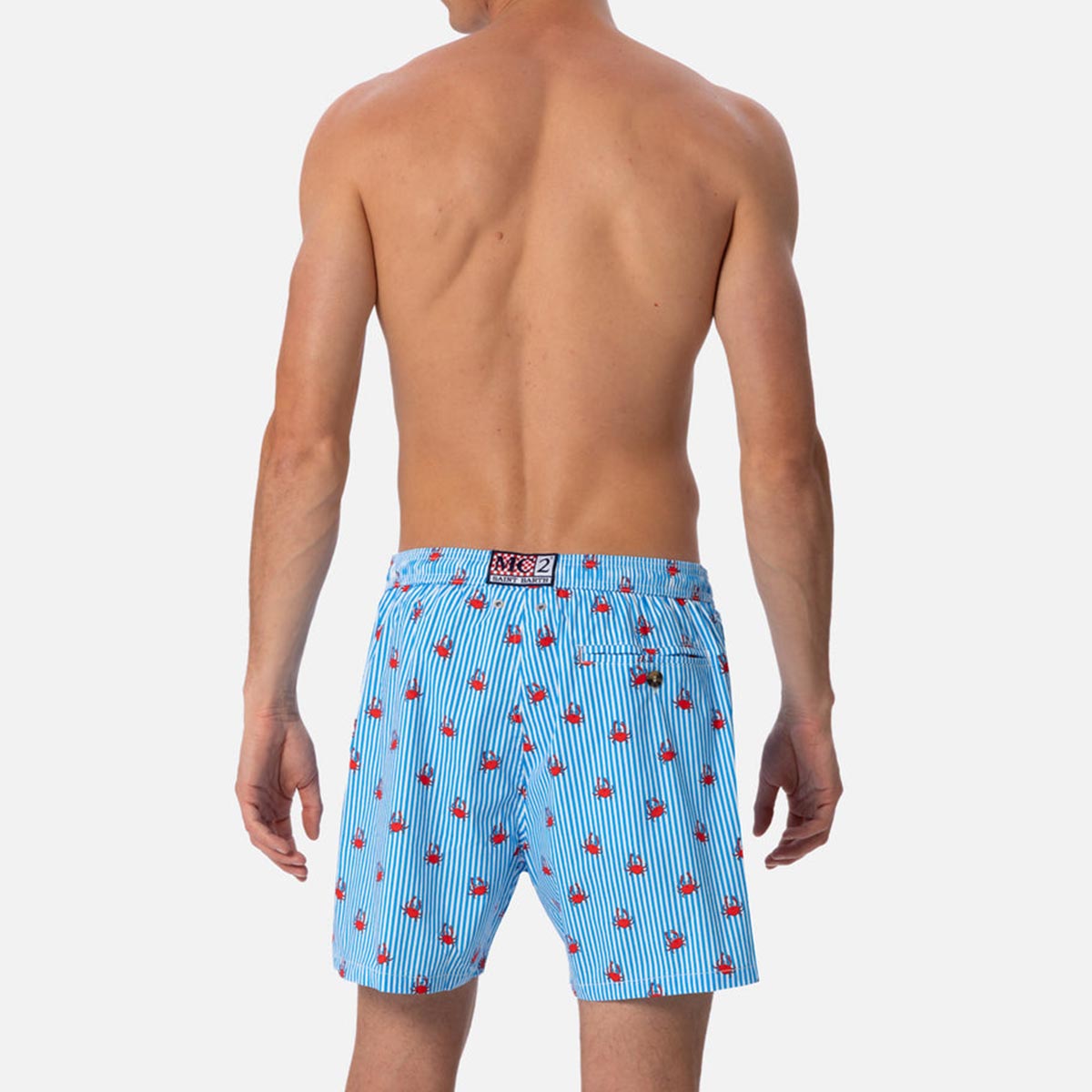 Boxer mare con micro stampa granchio