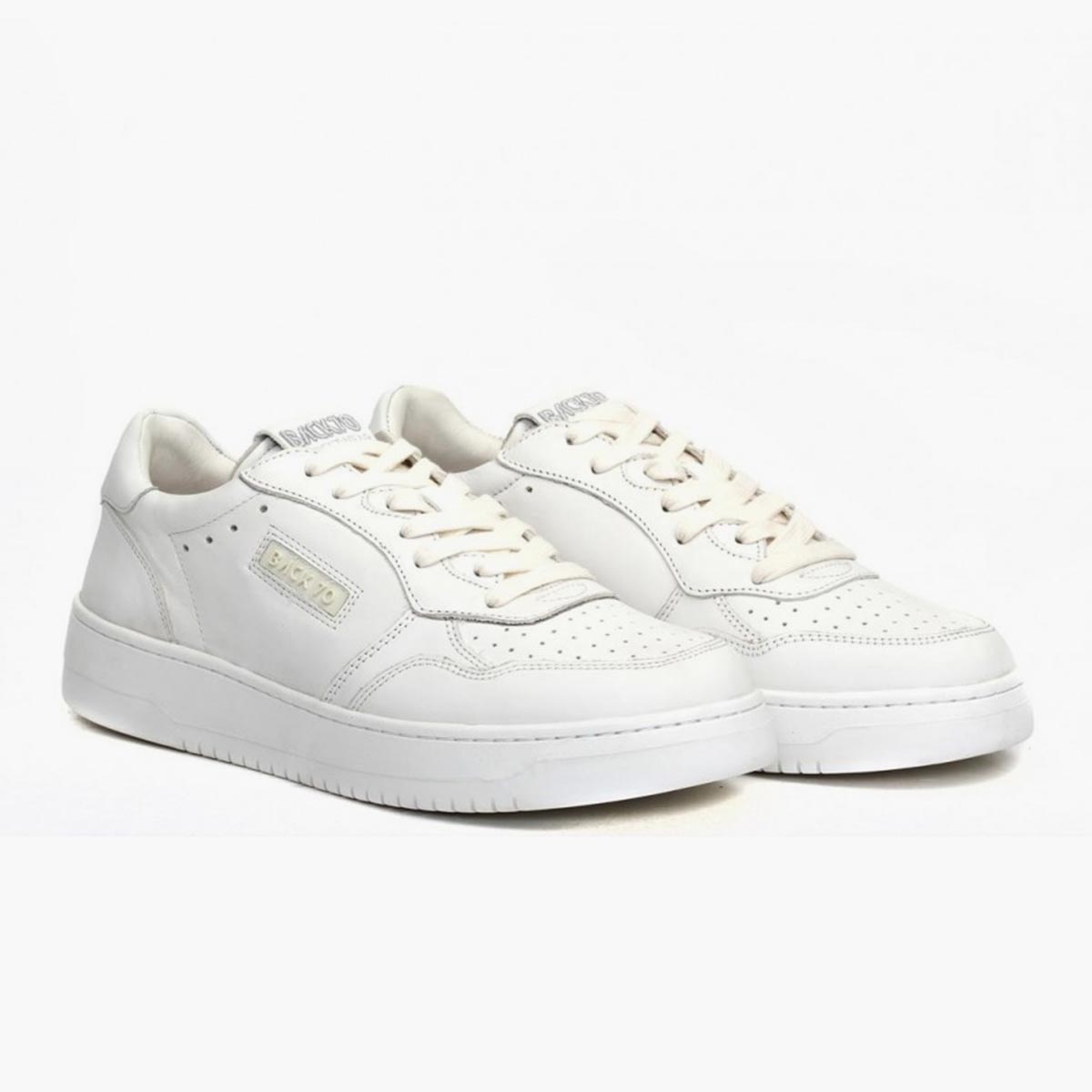 Sneaker in pelle bianca