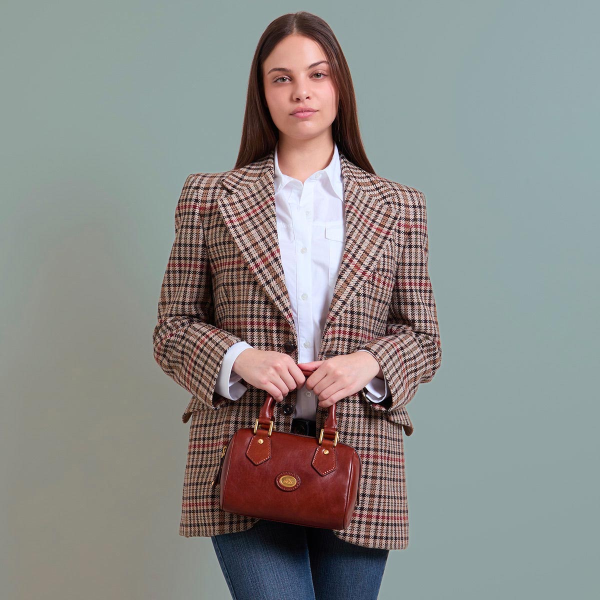 Bauletto in pelle