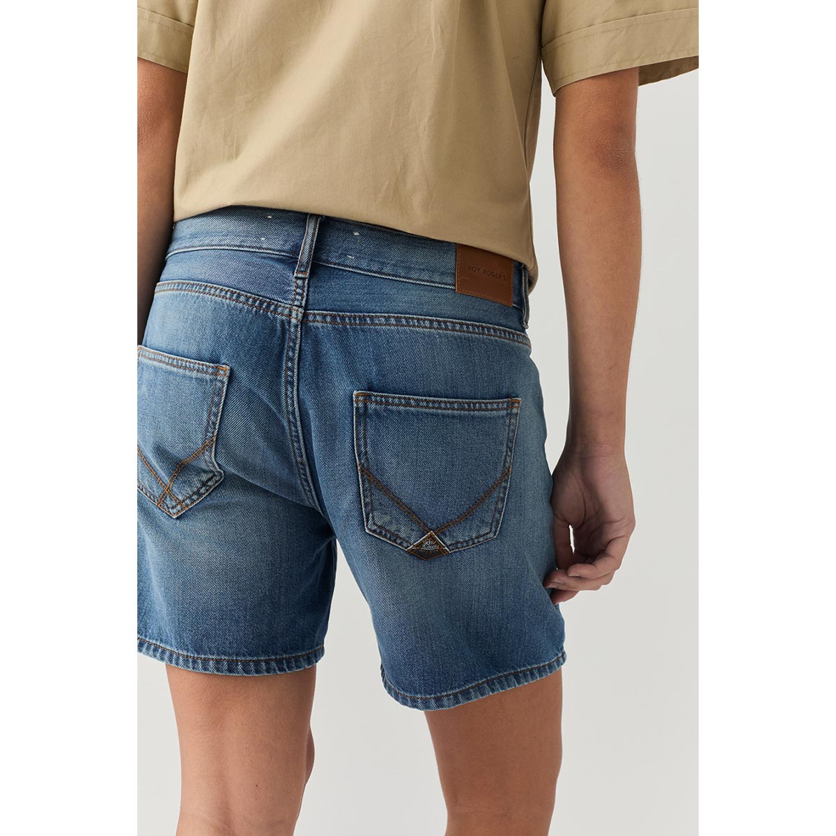 Bermuda short in jeans