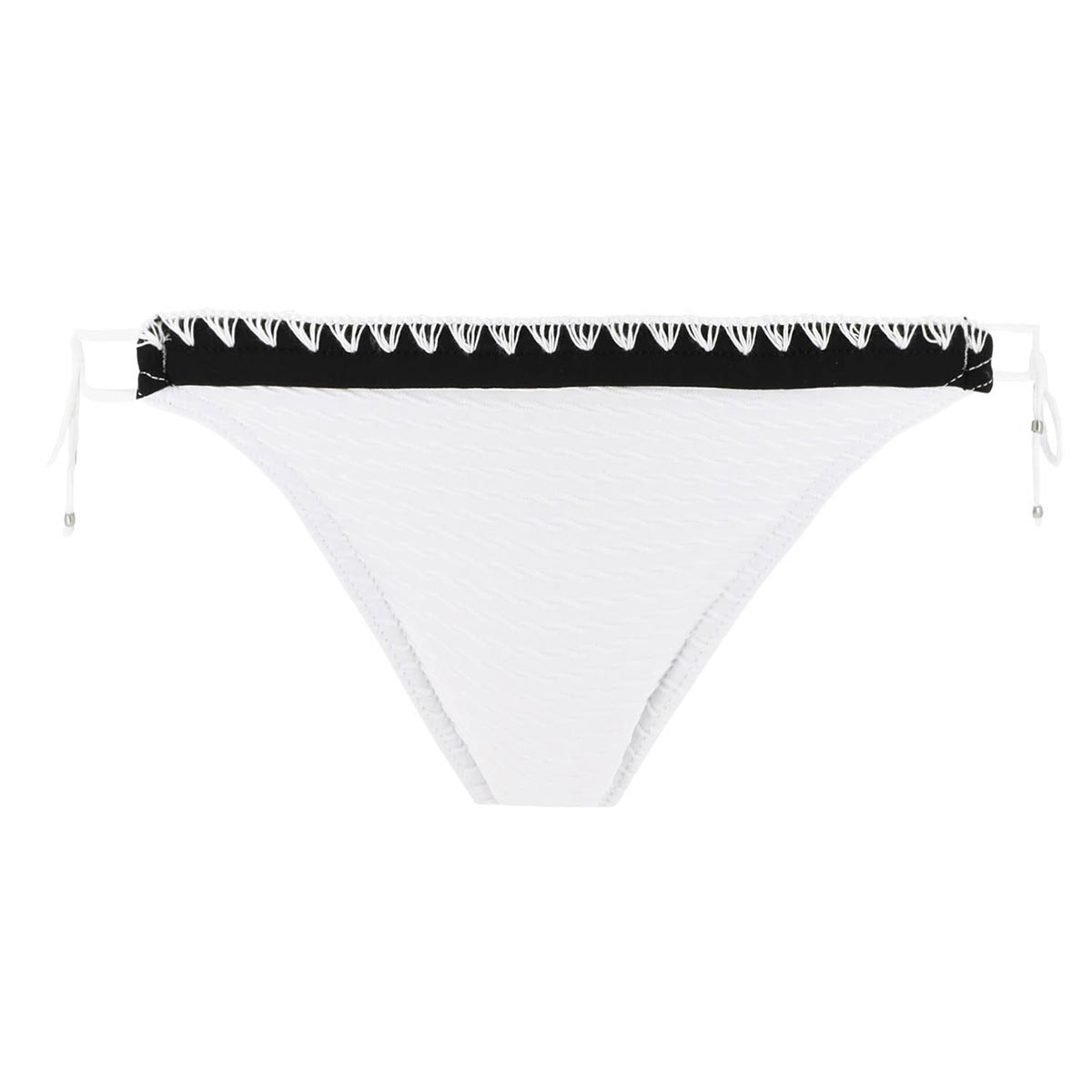 Bikini goffrato bianco