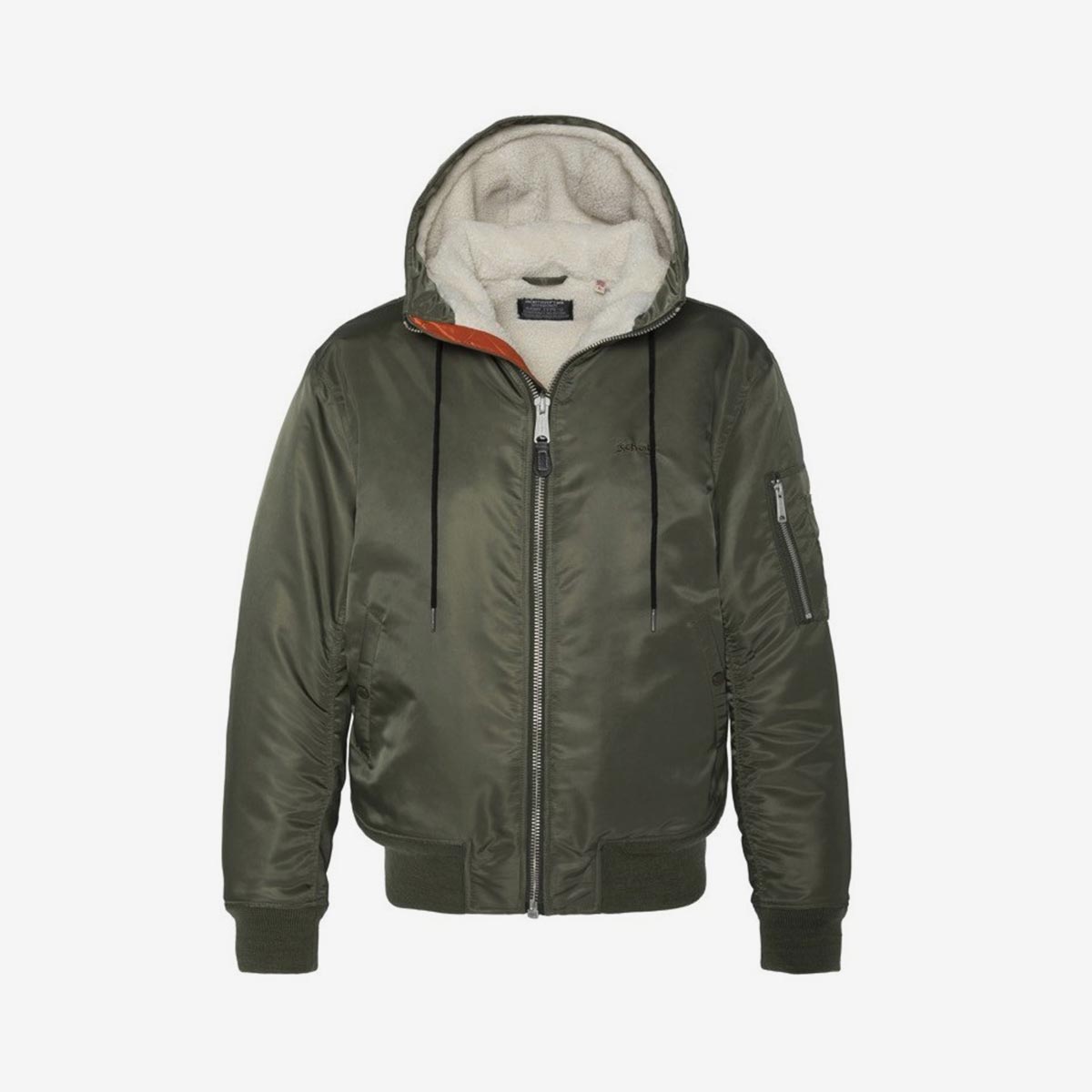 Bomber con cappuccio