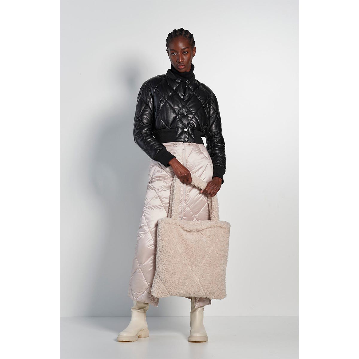 Borsa shopper in teddy