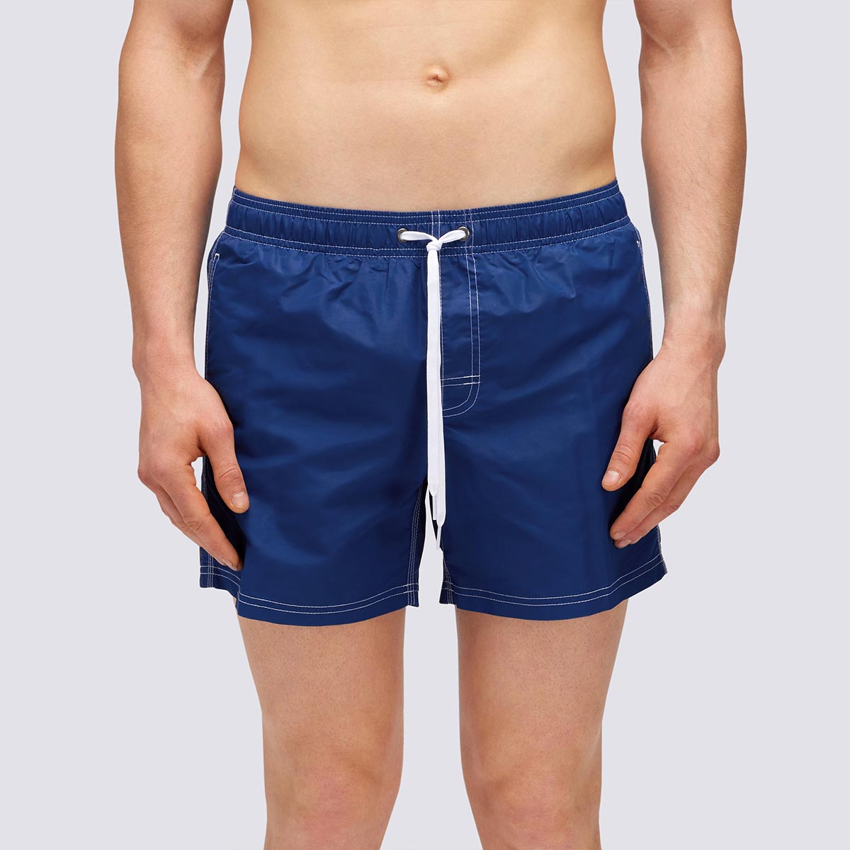 Boxer mare blu con banda