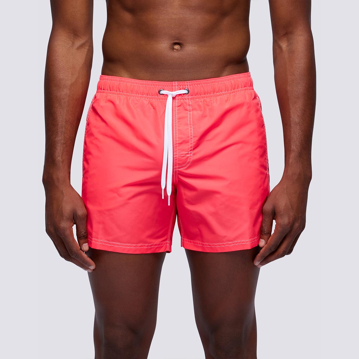 Boxer mare arancio fluo con banda