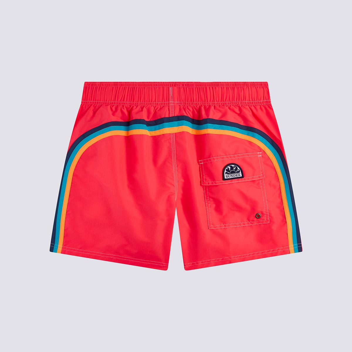 Boxer mare arancio fluo con banda