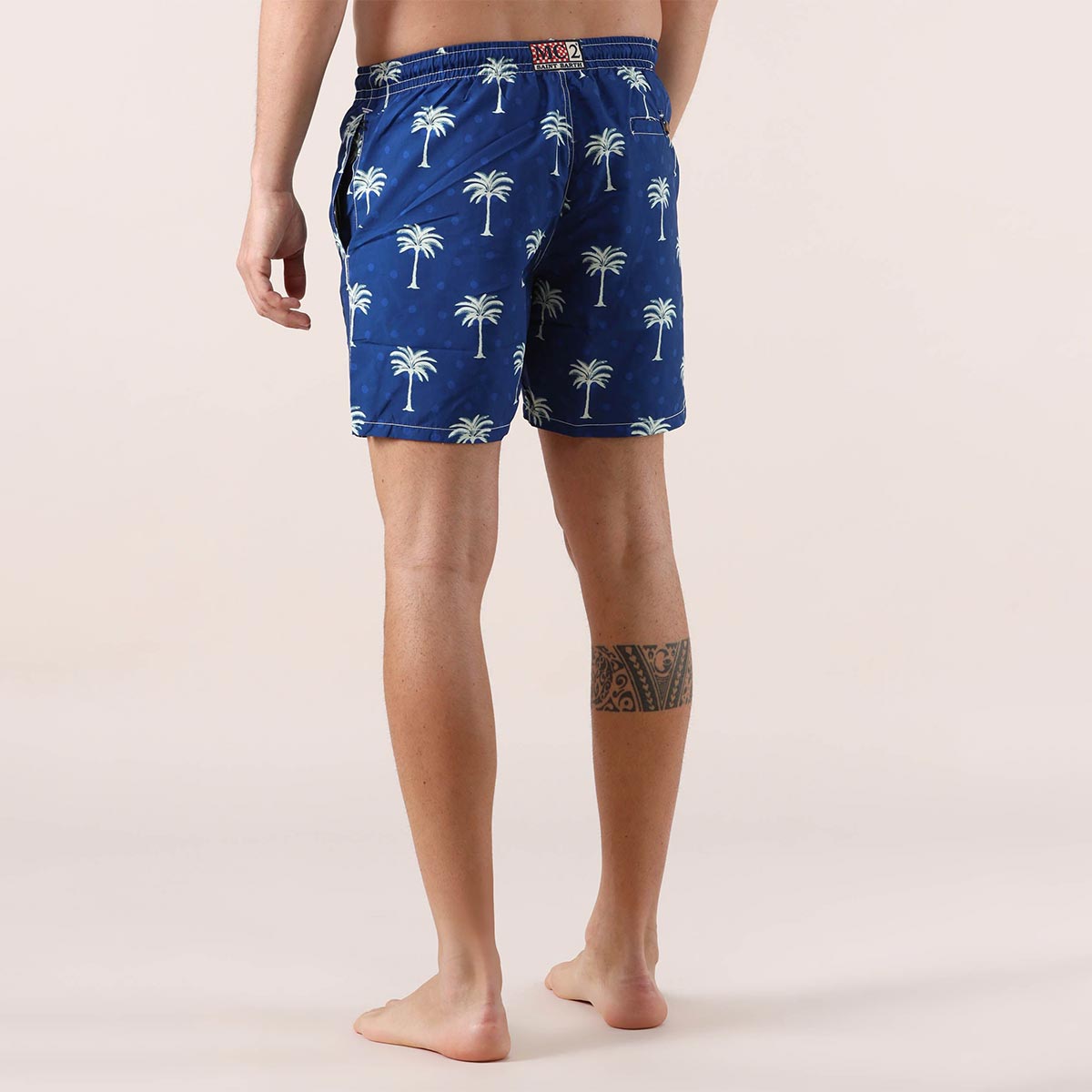 Boxer mare stampa palme