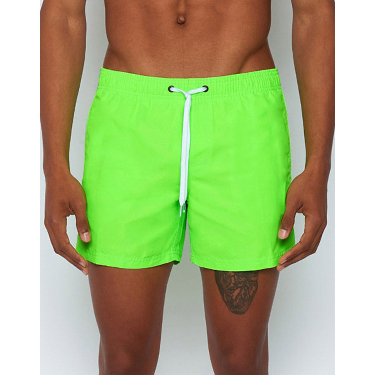 Boxer mare verde fluo con banda