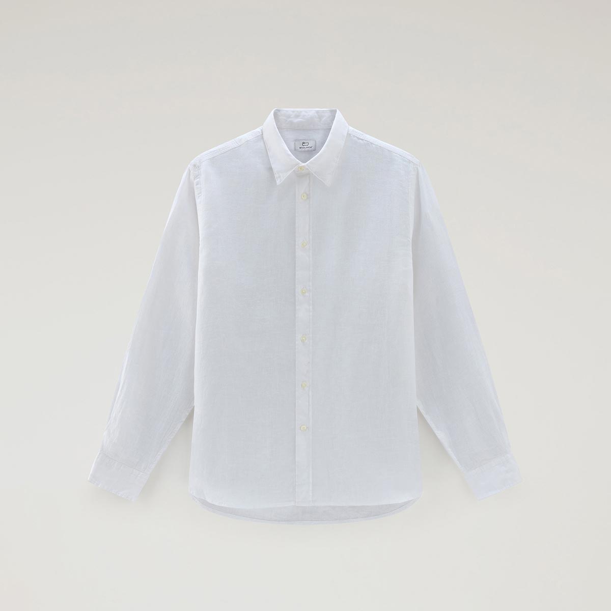 Camicia in lino bianca